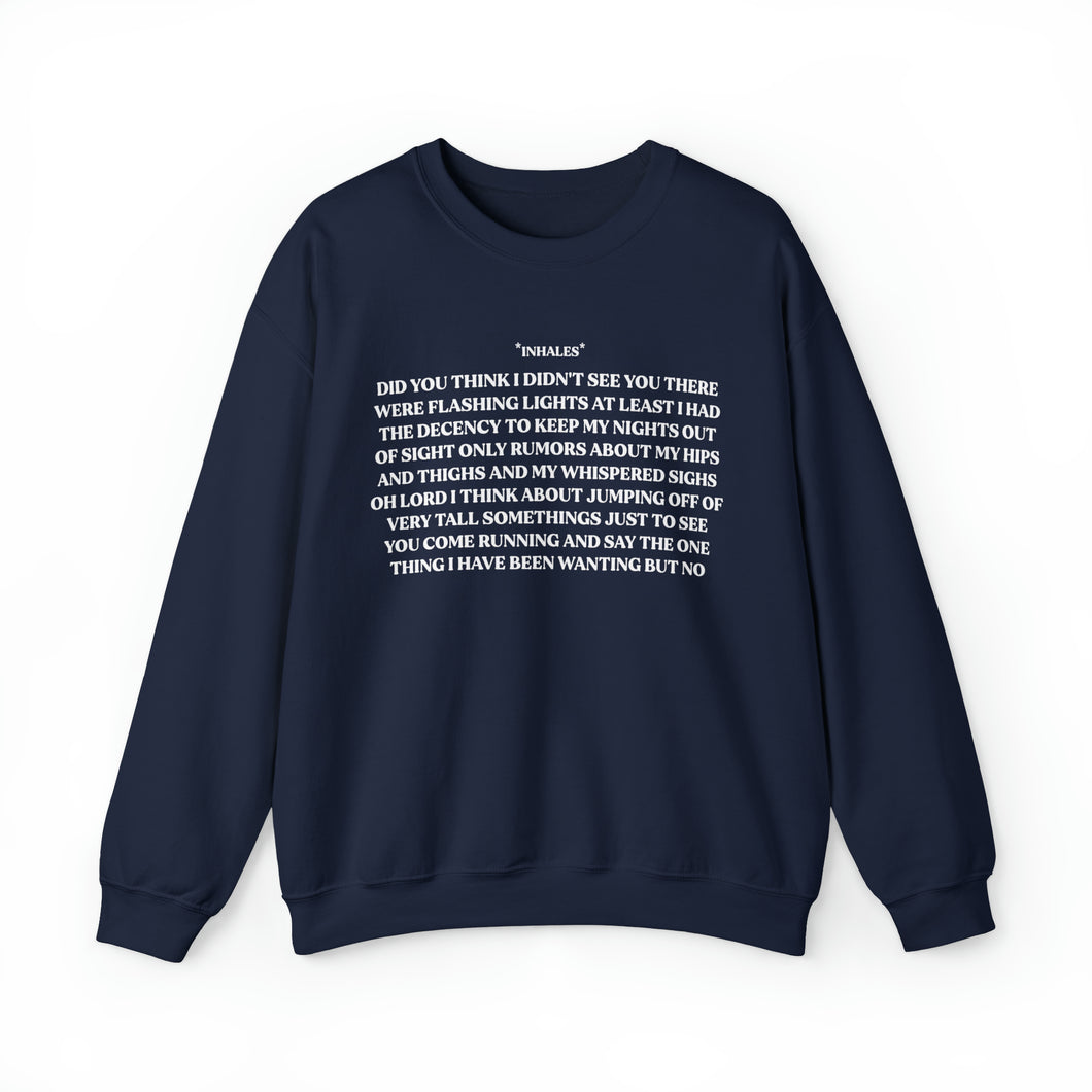 The Whispered Sighs Crewneck