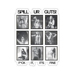 The GUTS Yearbook Sticker