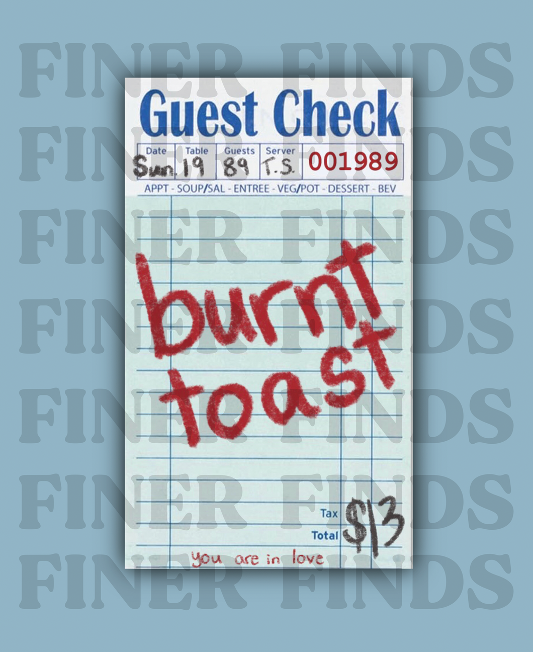 The Burnt Toast Poster