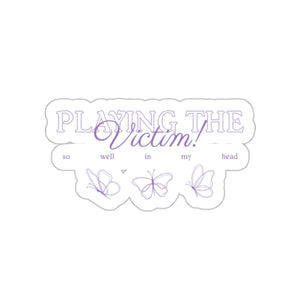 The Victim Sticker