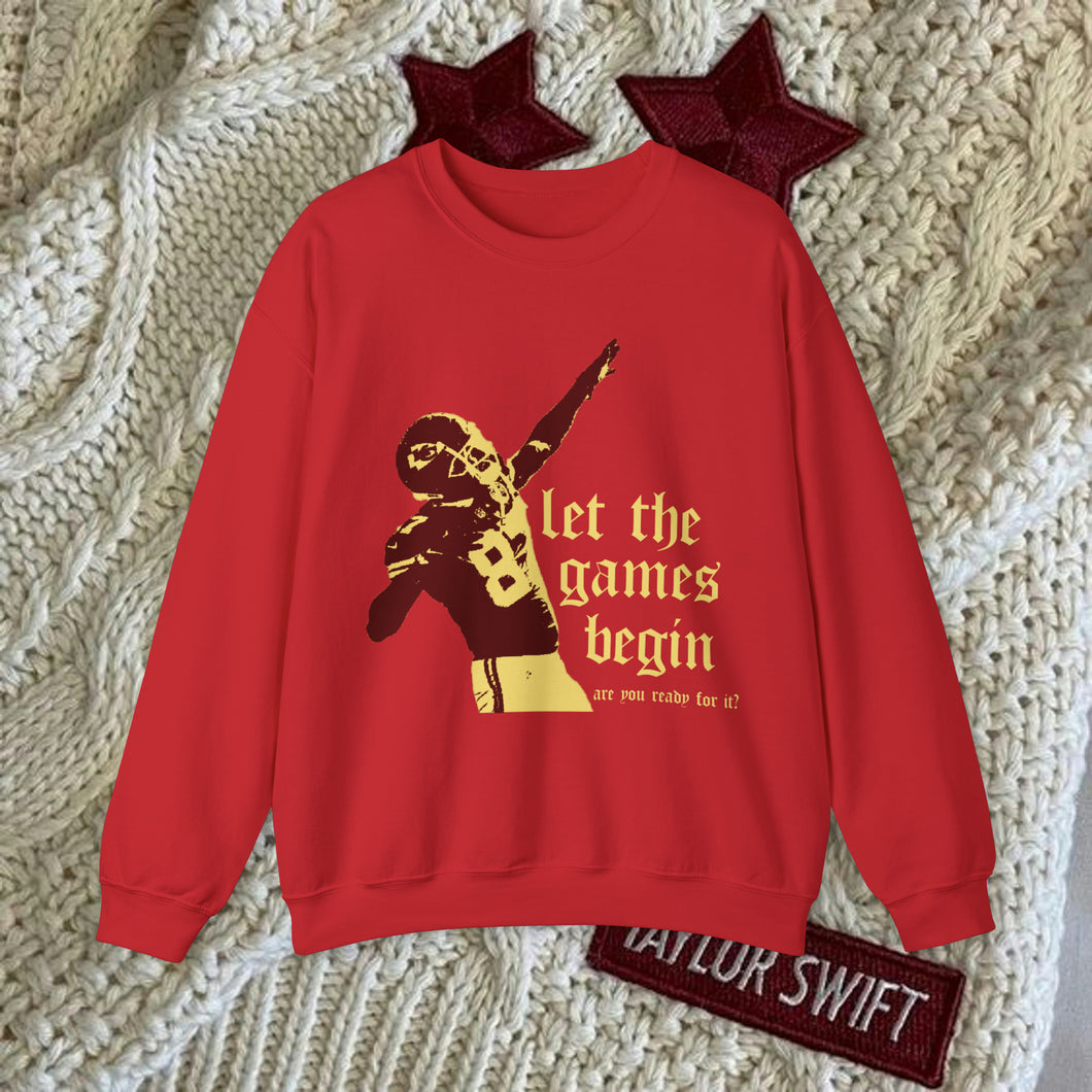 The Games Begin Crewneck