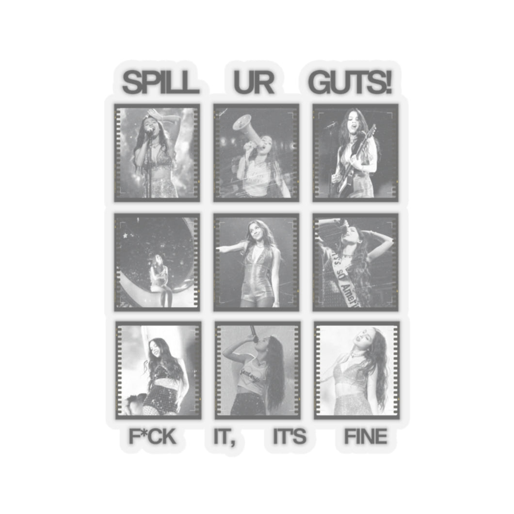 The GUTS Yearbook Sticker