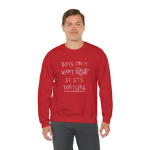 Load image into Gallery viewer, The Boys Want Love Crewneck
