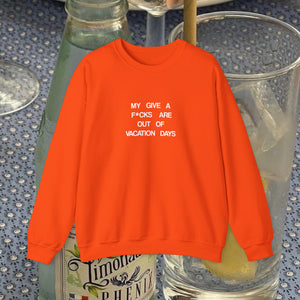 The Give A F--- Crewneck