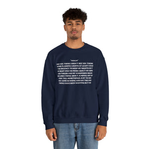 The Whispered Sighs Crewneck