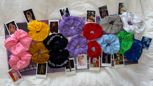 Eras Embroidered Scrunchies