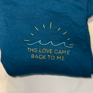 This Love Embroidered Crewneck