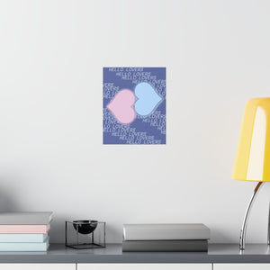 The Love Lips Print