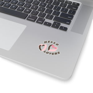 The Lovers Pink Heart Sticker