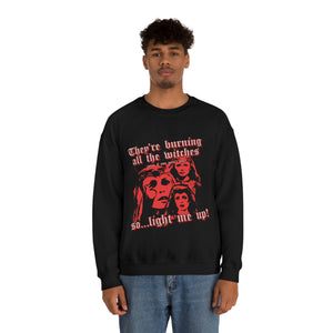 The Burning Witch Crewneck