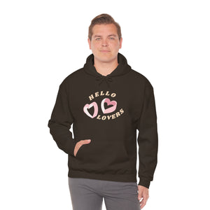 The Lovers Pink Heart Hoodie