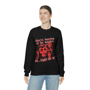 The Burning Witch Crewneck