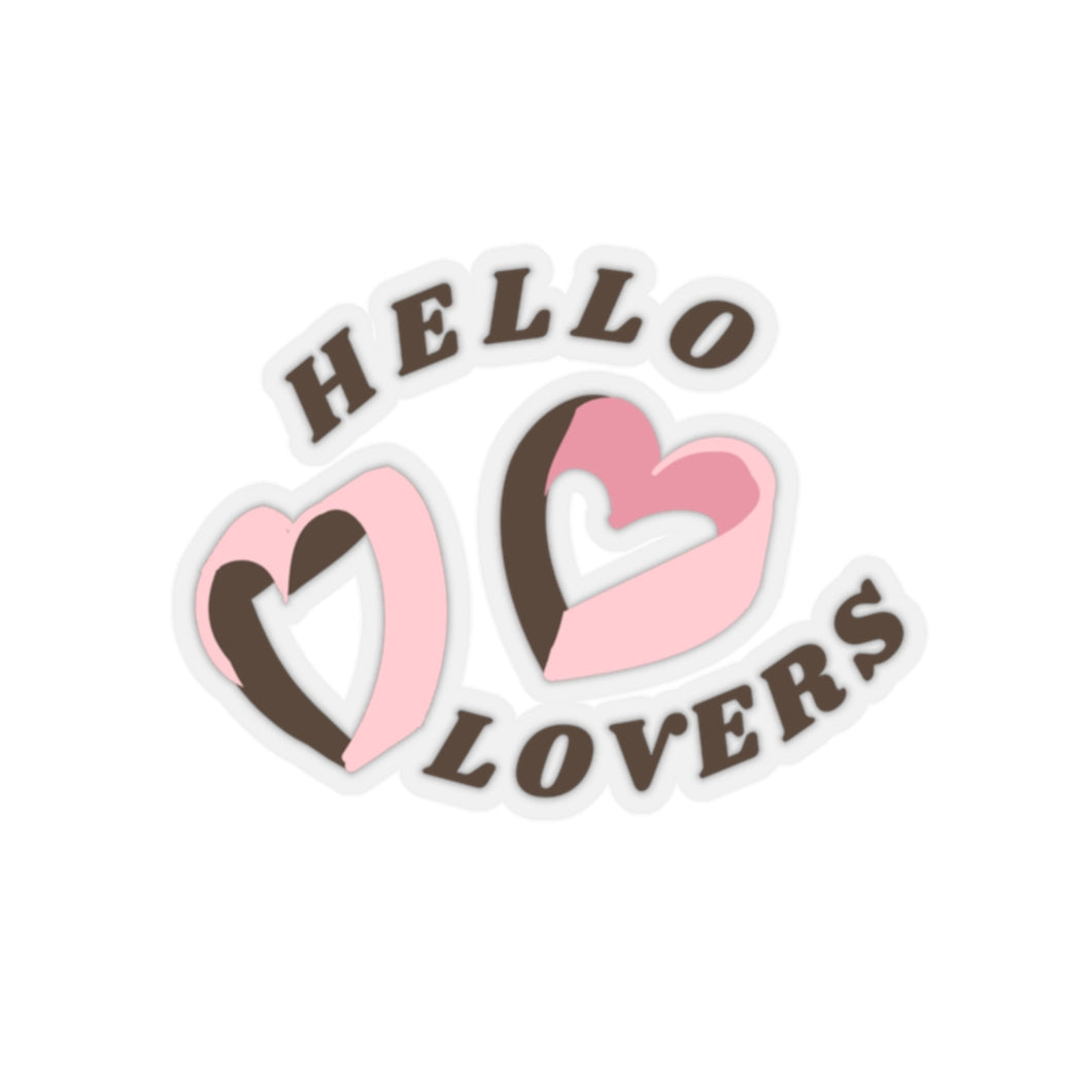 The Lovers Pink Heart Sticker