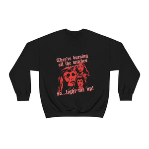 The Burning Witch Crewneck