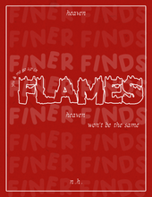 Load image into Gallery viewer, The Flames Print (red)
