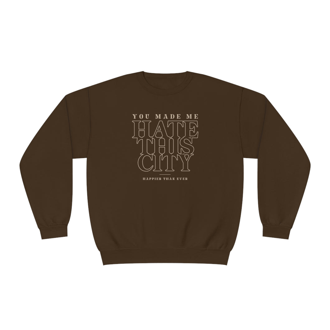 The Hate This City Crewneck