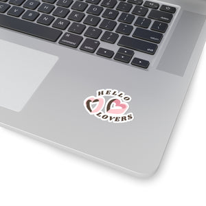 The Lovers Pink Heart Sticker