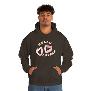 The Lovers Pink Heart Hoodie