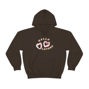 The Lovers Pink Heart Hoodie