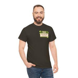 The Bucky Name Tag T-shirt (green)