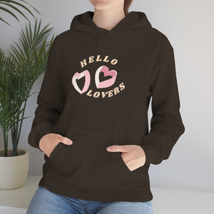 The Lovers Pink Heart Hoodie