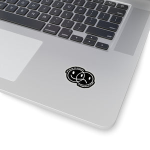 The Happy Sad Sticker (white)