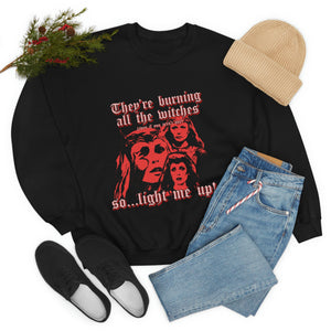 The Burning Witch Crewneck